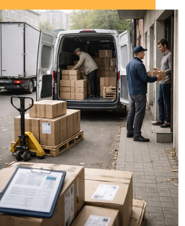 Доставка грузов от двери до двери с таможней от 45693 руб.