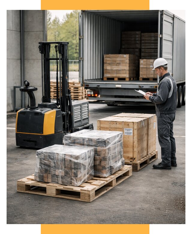 Доставка оборудования из Европы под ключ от 45693 р. | СетСервис-Тмб