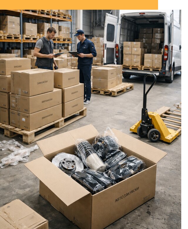 Доставка автозапчастей из Европы от 12693 руб быстро и надёжно