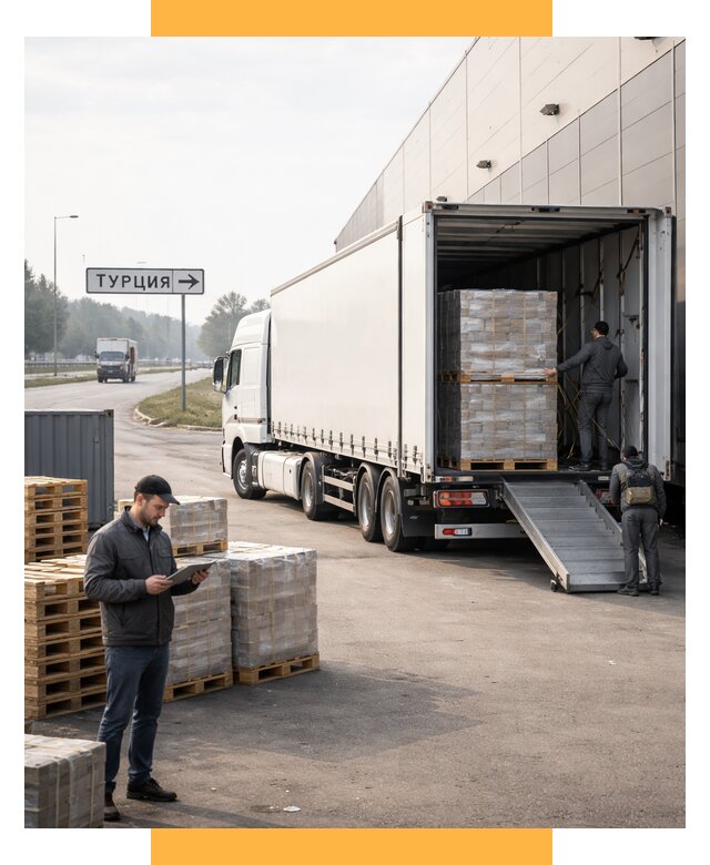 Автоперевозки и доставка фурой из Турции от 121848 р. | СетСервис-Тмб