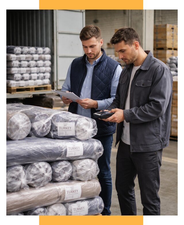 Доставка текстиля из Турции от 45693 р. под ключ, СетСервис-Тмб