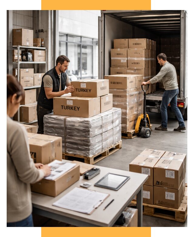 Доставка одежды из Турции от 6600 р. под ключ, СетСервис-Тмб