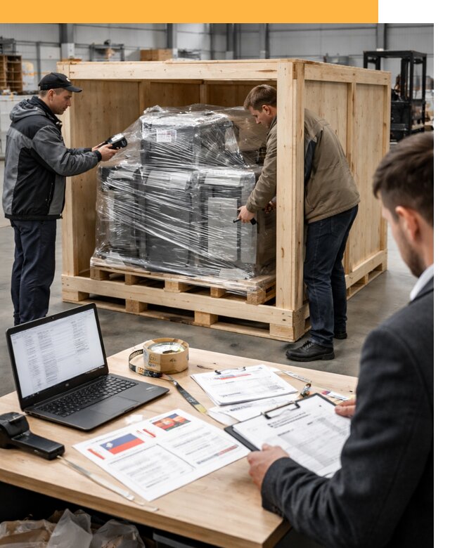 Доставка промышленного оборудования из США от 66001 руб