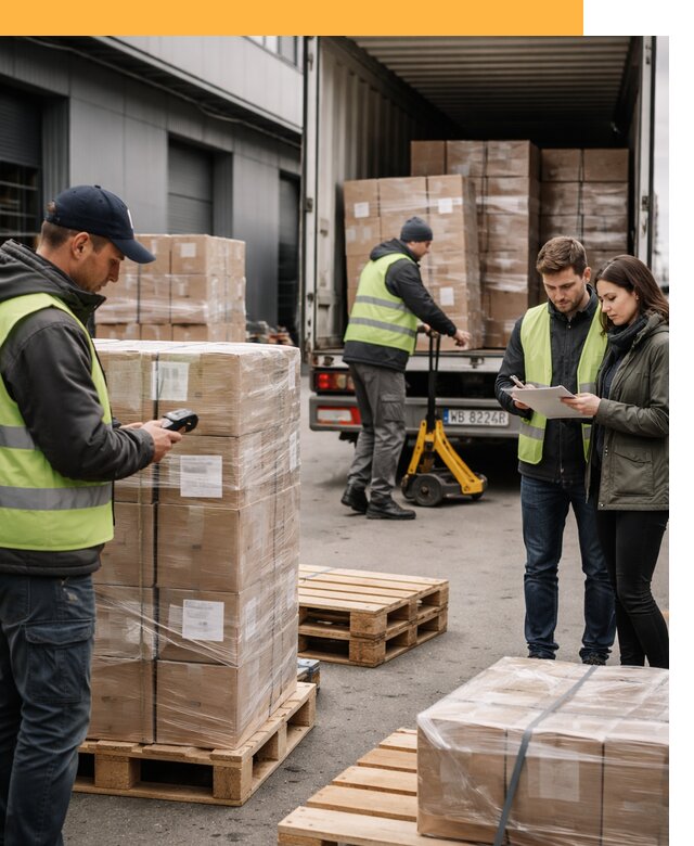 Доставка грузов из Польши: морем, авто и авиа от 7616