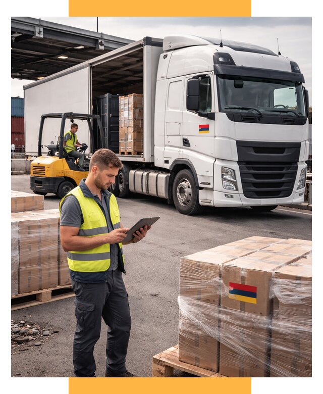 Автоперевозки из Армении от 96463 р. — услуги СетСервис-Тмб