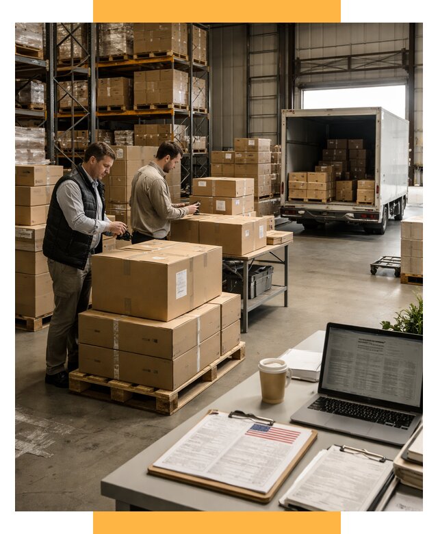 Доставка грузов в США от 6600 р., логистика и экспорт СетСервис-Тмб