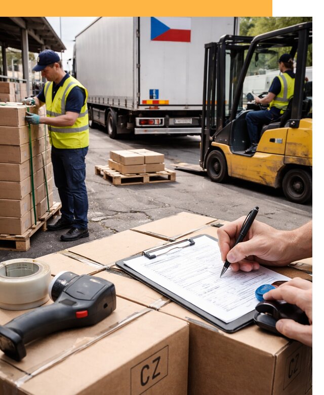 Доставка грузов в Чехию от 35539 руб, международные перевозки