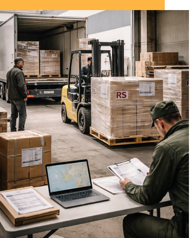 Доставка грузов в Сербию от 45693 руб, международные перевозки