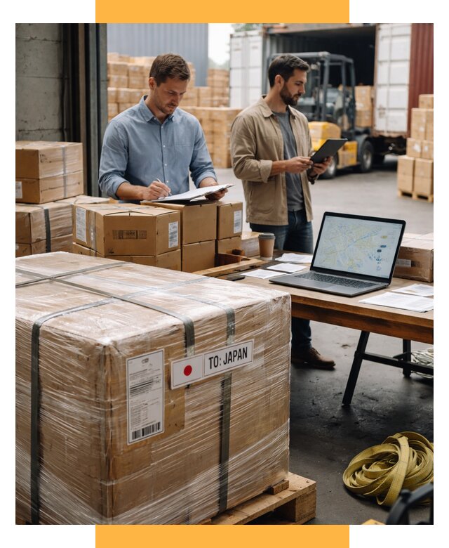 Доставка грузов в Японию от 25385 р., логистика СетСервис-Тмб