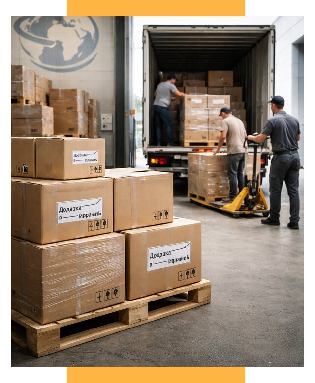 Доставка грузов в Израиль и экспорт от 45693 р. СетСервис-Тмб