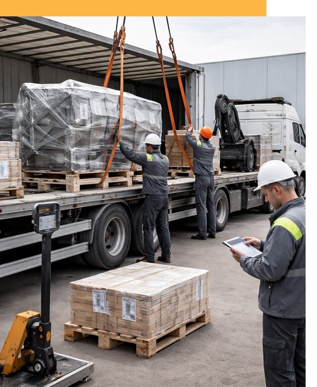 Перевозка крупного оборудования по миру от 30462 руб