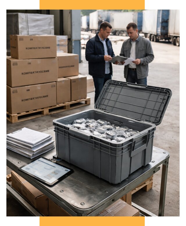 Перевозка комплектующих из Китая от 6600 р. | СетСервис-Тмб