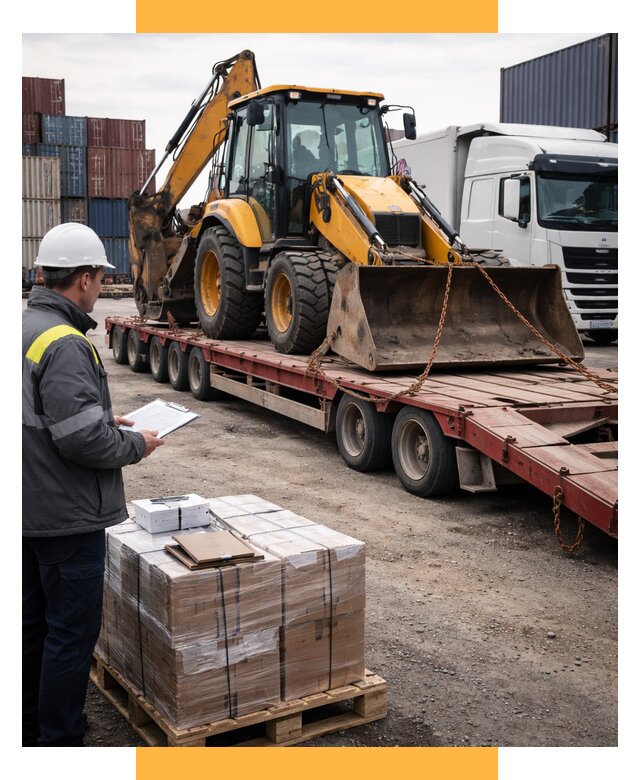 Международная перевозка спецтехники от 45693 р., СетСервис-Тмб