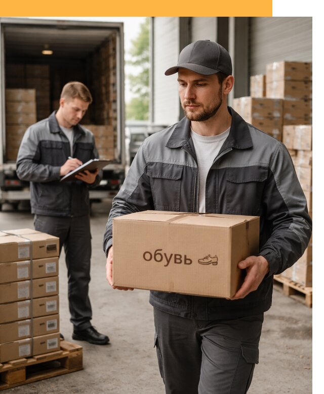 Международная перевозка обуви с таможенным оформлением от 4569