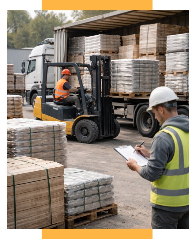 Перевозка строительных материалов от 5585 р. | СетСервис-Тмб