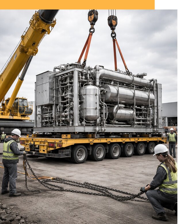 Перевозка тяжеловесных грузов по миру от 152310 руб