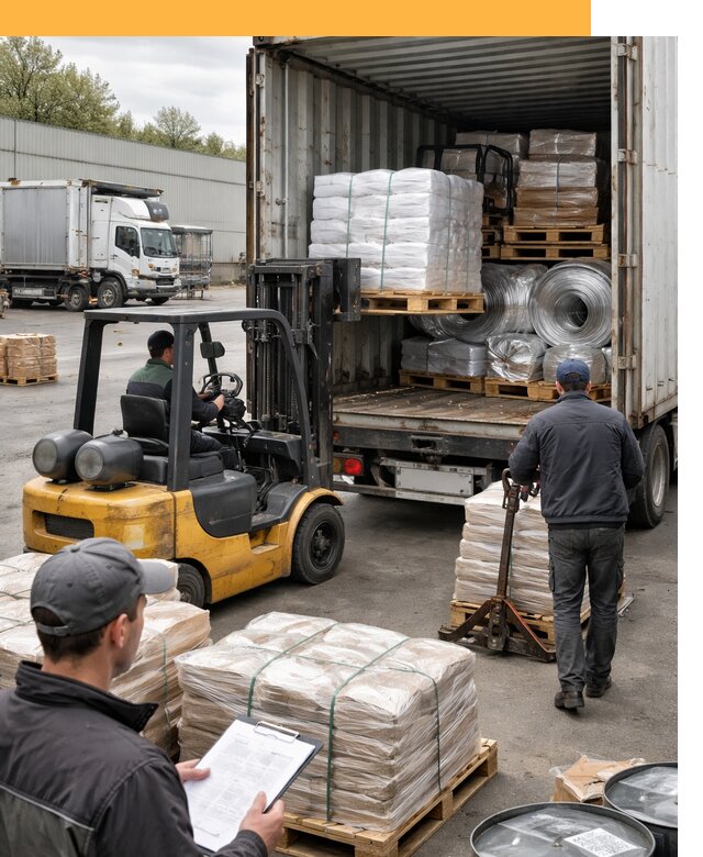 Международная перевозка сырья для производства от 6600 руб