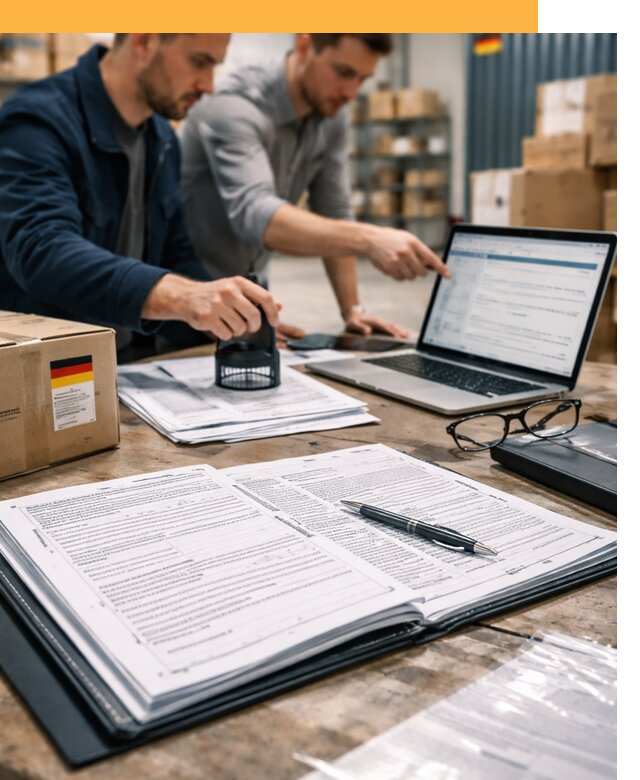 Таможенное оформление грузов из Германии от 9139 руб.