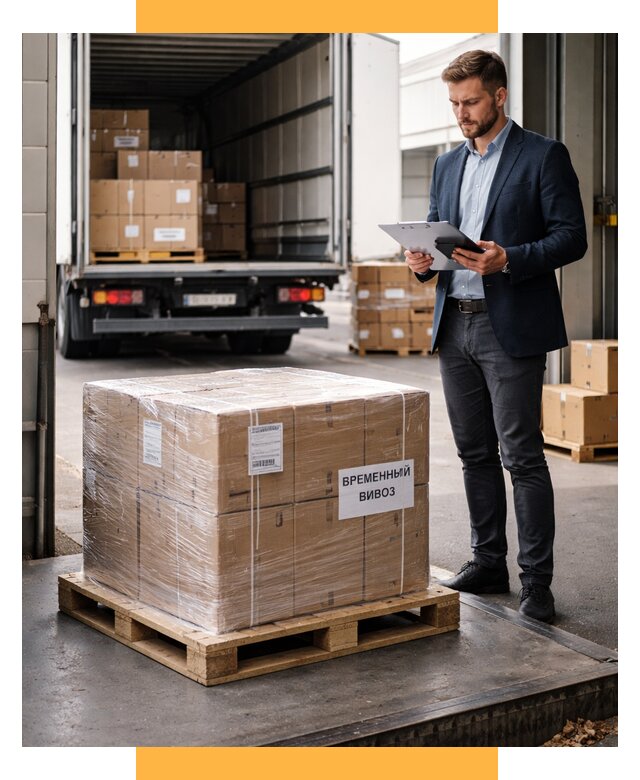 Временный вывоз товаров под ключ от 8123 р. | СетСервис-Тмб