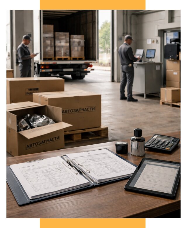 Таможенное оформление автозапчастей под ключ от 8631 р., СетСервис-Тмб