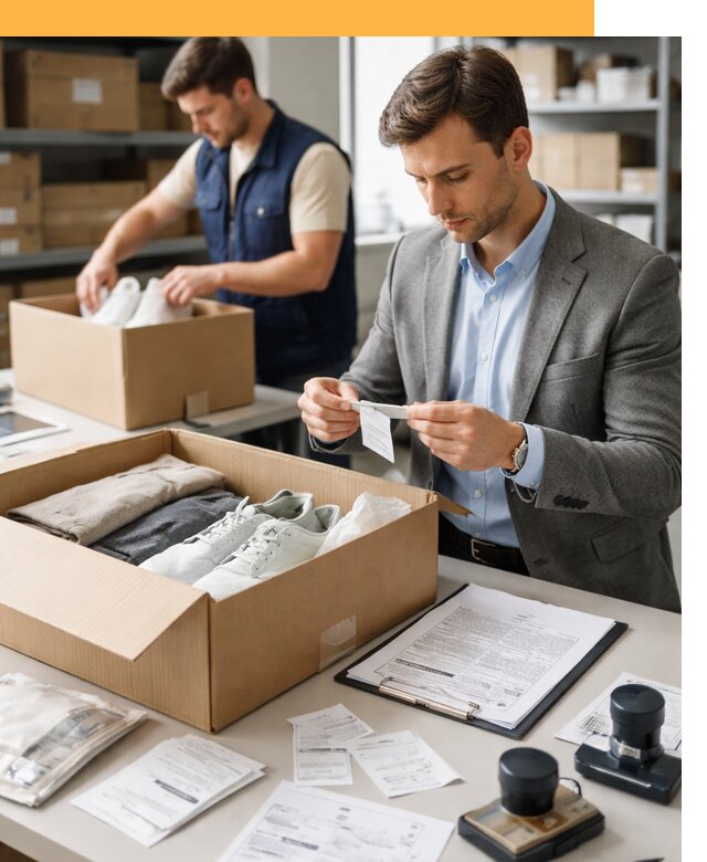 Таможенное оформление одежды и обуви по выгодной цене от 6600 руб