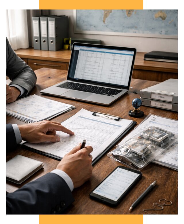 Проверка поставщика за рубежом от 8631 р. | СетСервис-Тмб аудит