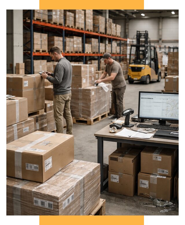 Склад консолидации в Европе от 6600 р., услуги СетСервис-Тмб