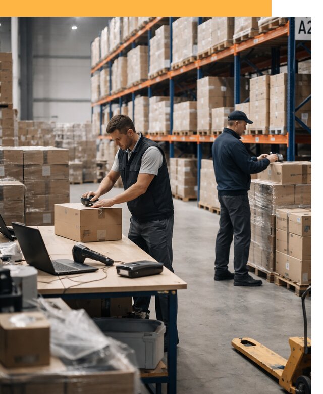 Склад консолидации в Европе: хранение, сортировка от 6600